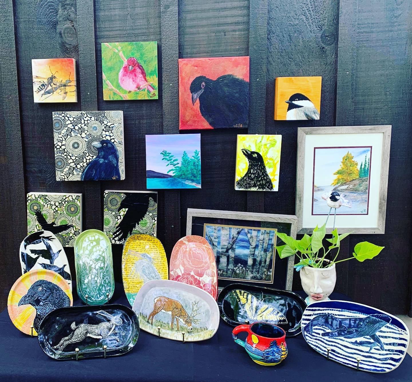 Grouping of art by Sue