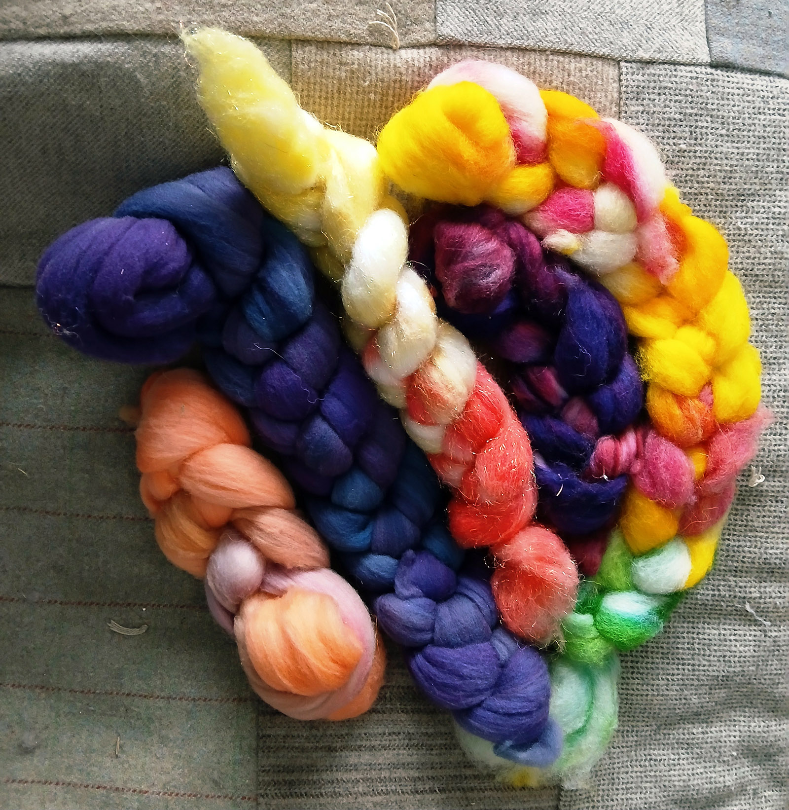 hand dyed yarn